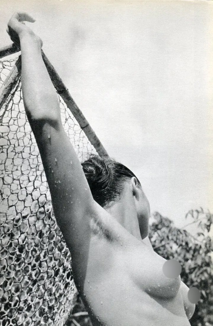 RM Clermont (French) Print: RM Clermont (French) Print. Female Nude, Antilles. Printed in 1967, France. 5.00 x 8.00 inches. Please be aware that all lots in our auctions are sold "AS IS," in accordance with the Terms &