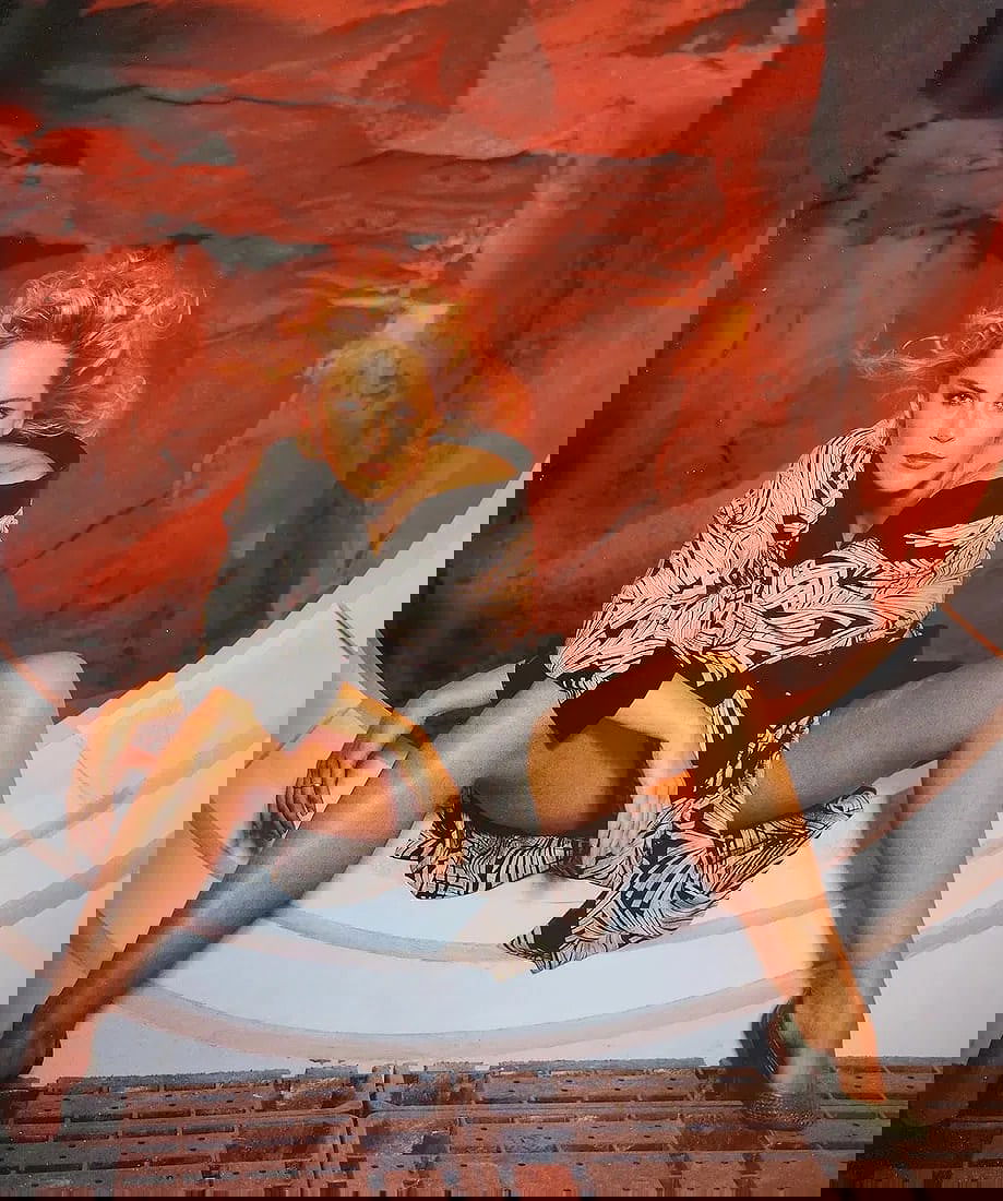 Terry O'Neill (British, 1938-2019) Sharon Stone Print: Terry O'Neill (British, 1938-2019) Sharon Stone, Total Recall, "1990" Print. 8.50 x 11.00 inches. Please be aware that all lots in our auctions are sold "AS IS," in accordance with the Terms & Conditi