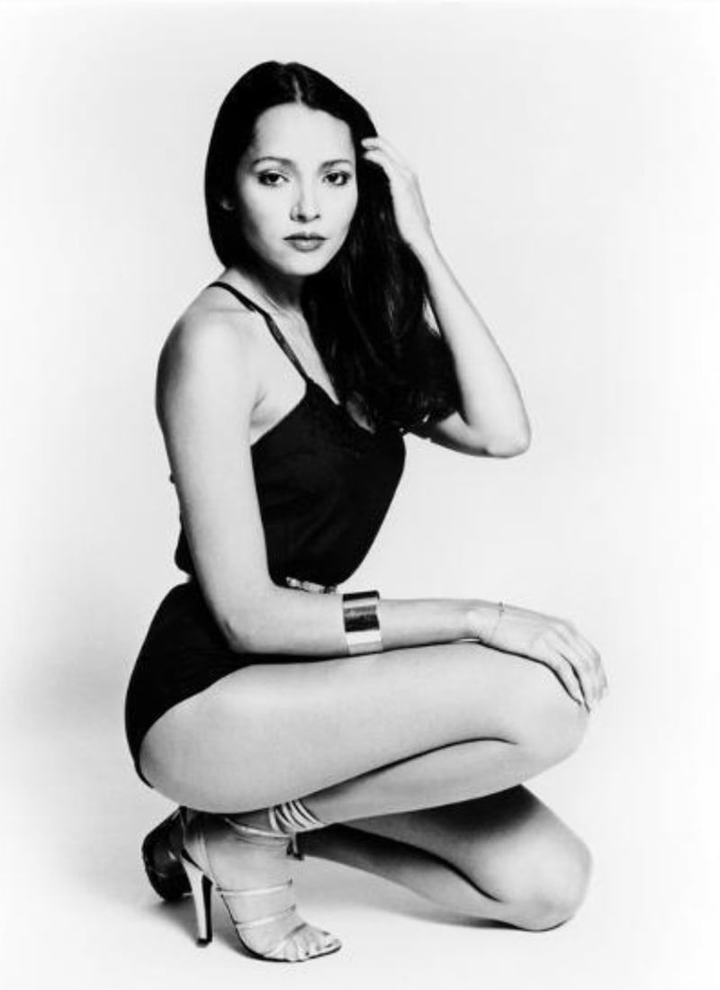 Barbara Carrera (Nicaraguan-American, b. 1944) Print: Barbara Carrera (Nicaraguan-American, b. 1944) Print. Never Say Never Again, "1983". 23.50 x 28.50 inches. Please be aware that all lots in our auctions are sold "AS IS," in accordance with the Terms