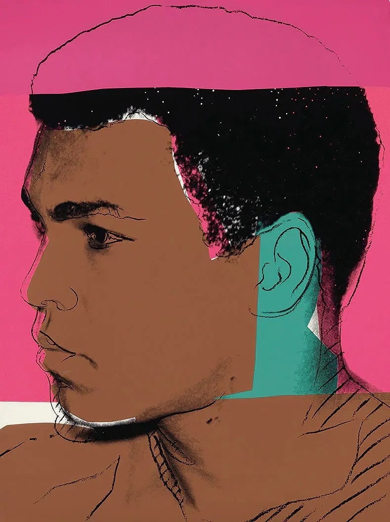 Andy Warhol (American, 1928-1987) Muhammad Ali Silkscreen (1 of 1)