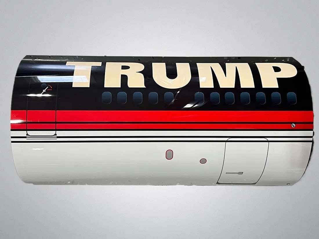 Donald Trump Boeing Display (1 of 2)