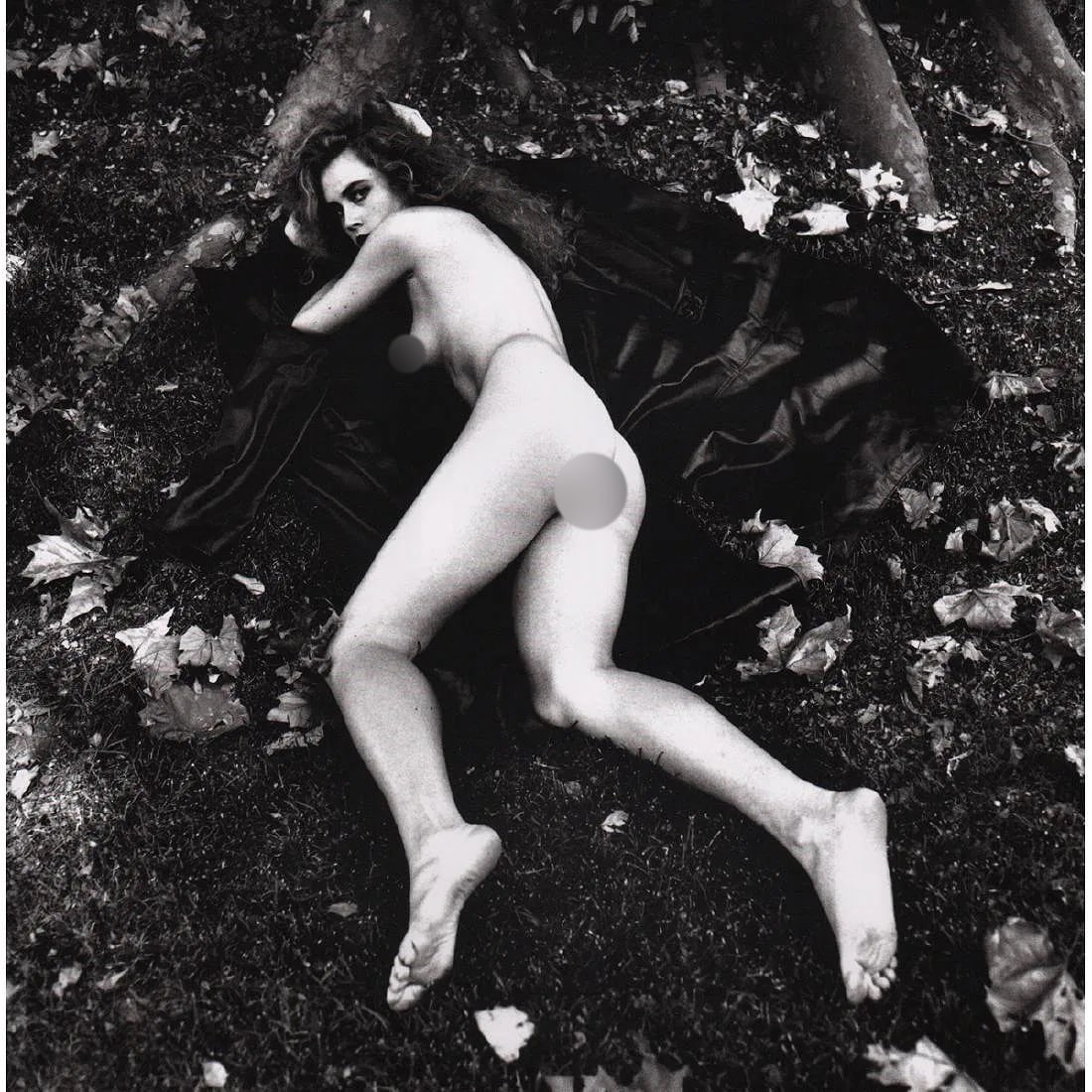 Helmut Newton (German-Australian, 1920-2004) Print: Helmut Newton (German-Australian, 1920-2004) Print. Villa d'Este, Como, Italy, "1989". Printed in 2000s, Germany. 9.50 x 9.50 inches. Please be aware that all lots in our auctions are sold "AS IS," in