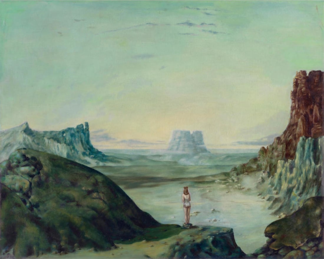 Dorothea Tanning (American, 1910-2012) Print: Dorothea Tanning (American, 1910-2012) Print. Self-Portrait, "1944". 20.25 x 17.00 inches. Please be aware that all lots in our auctions are sold "AS IS," in accordance with the Terms & Conditions of