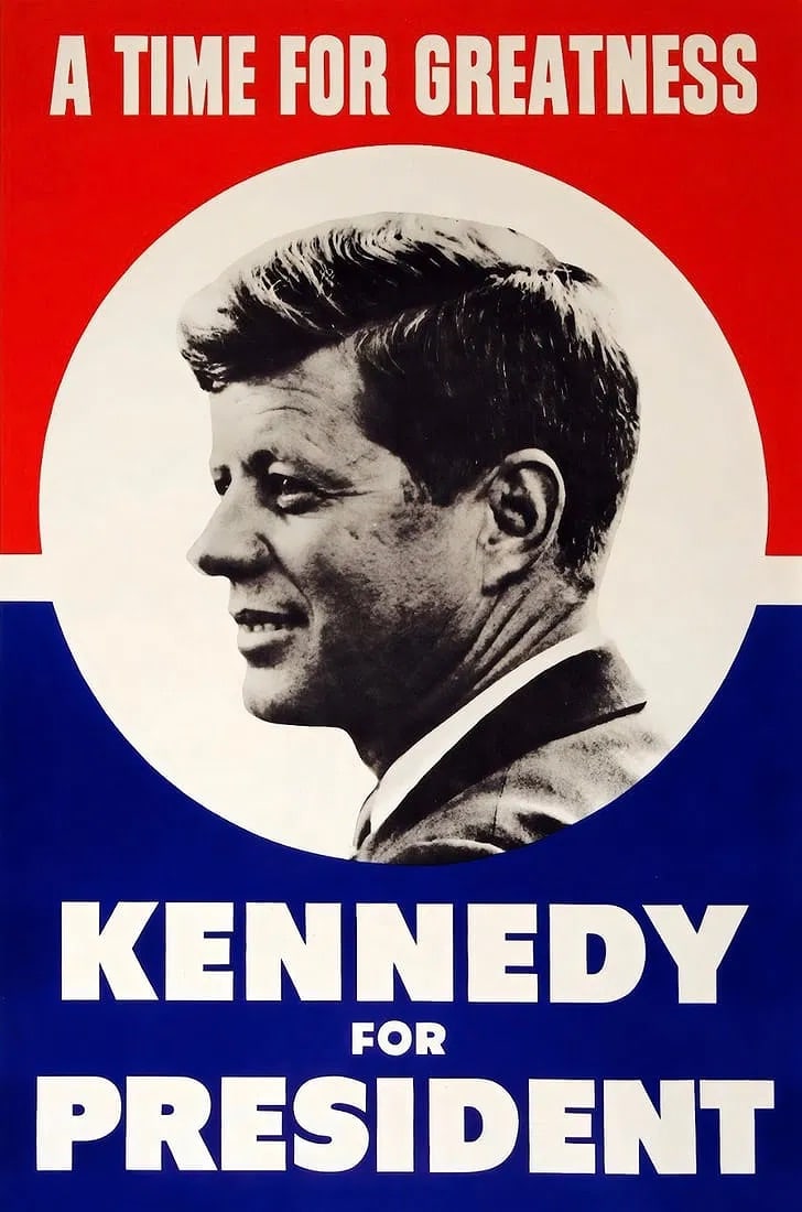 Political Poster, John F. Kennedy (1 of 1)