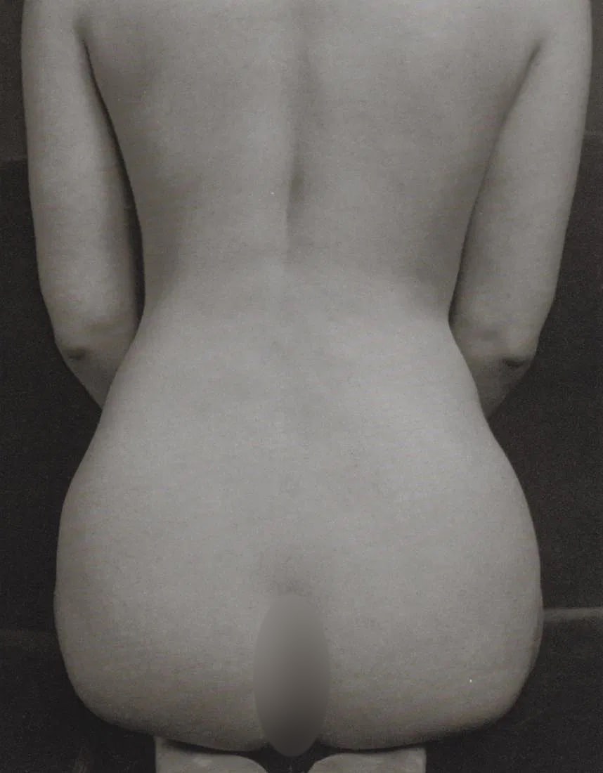 Edward Weston (American, 1886-1958) Print: Edward Weston (American, 1886-1958) Print. Nude, "1933". Printed in 1990s, Hong Kong. 5.00 x 4.00 inches. Please be aware that all lots in our auctions are sold "AS IS," in accordance with the Terms &