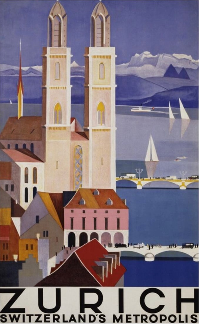 Otto Baumberger (Swiss, 1889-1961) Poster (1 of 3)