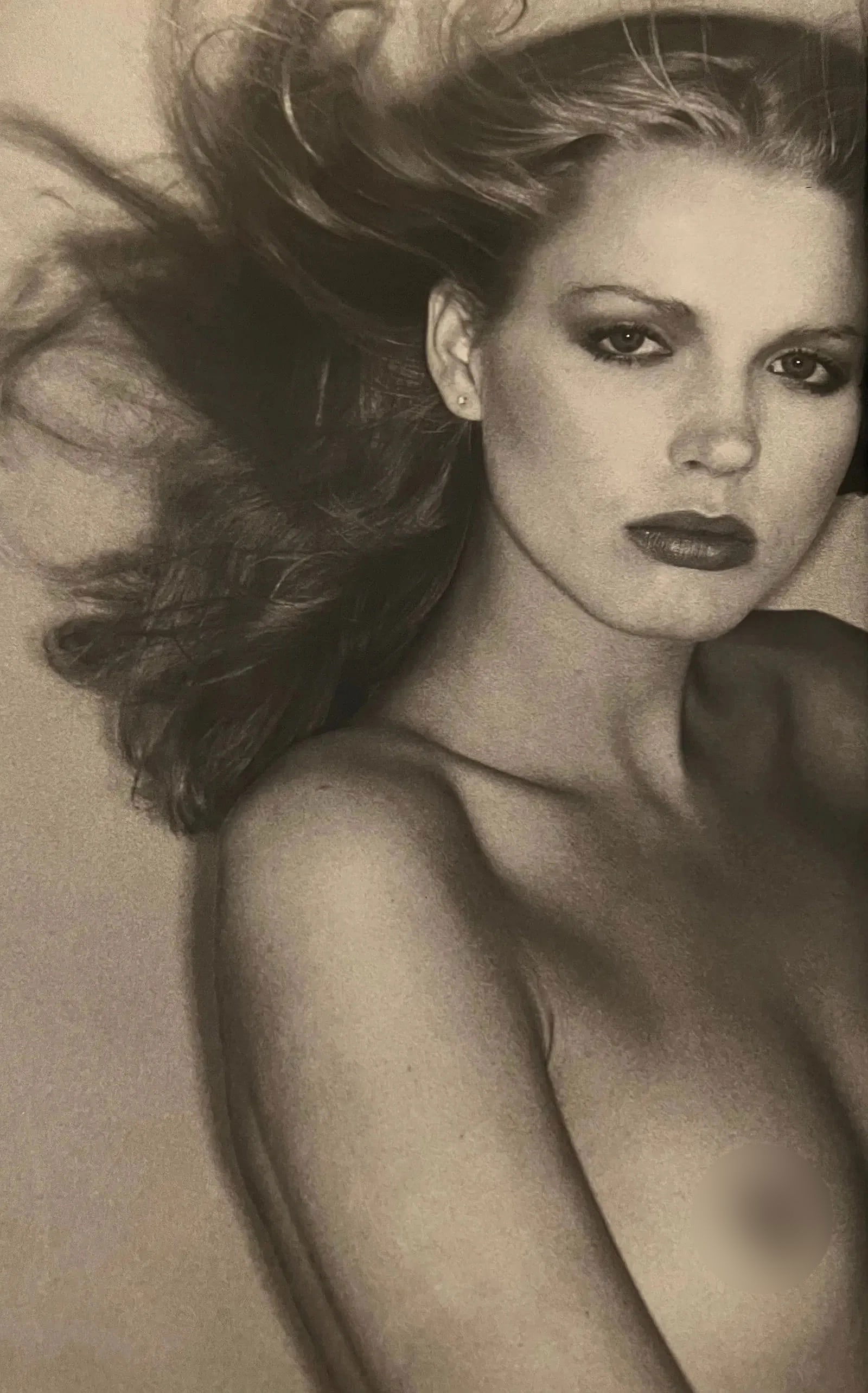 Patrick Demarchelier (French, 1943-2022) Print: Patrick Demarchelier (French, 1943-2022) Print. Kim and Julie I, New York, "1978". Printed in 2000, Italy. 8.00 x 13.00 inches. Please be aware that all lots in our auctions are sold "AS IS," in accor