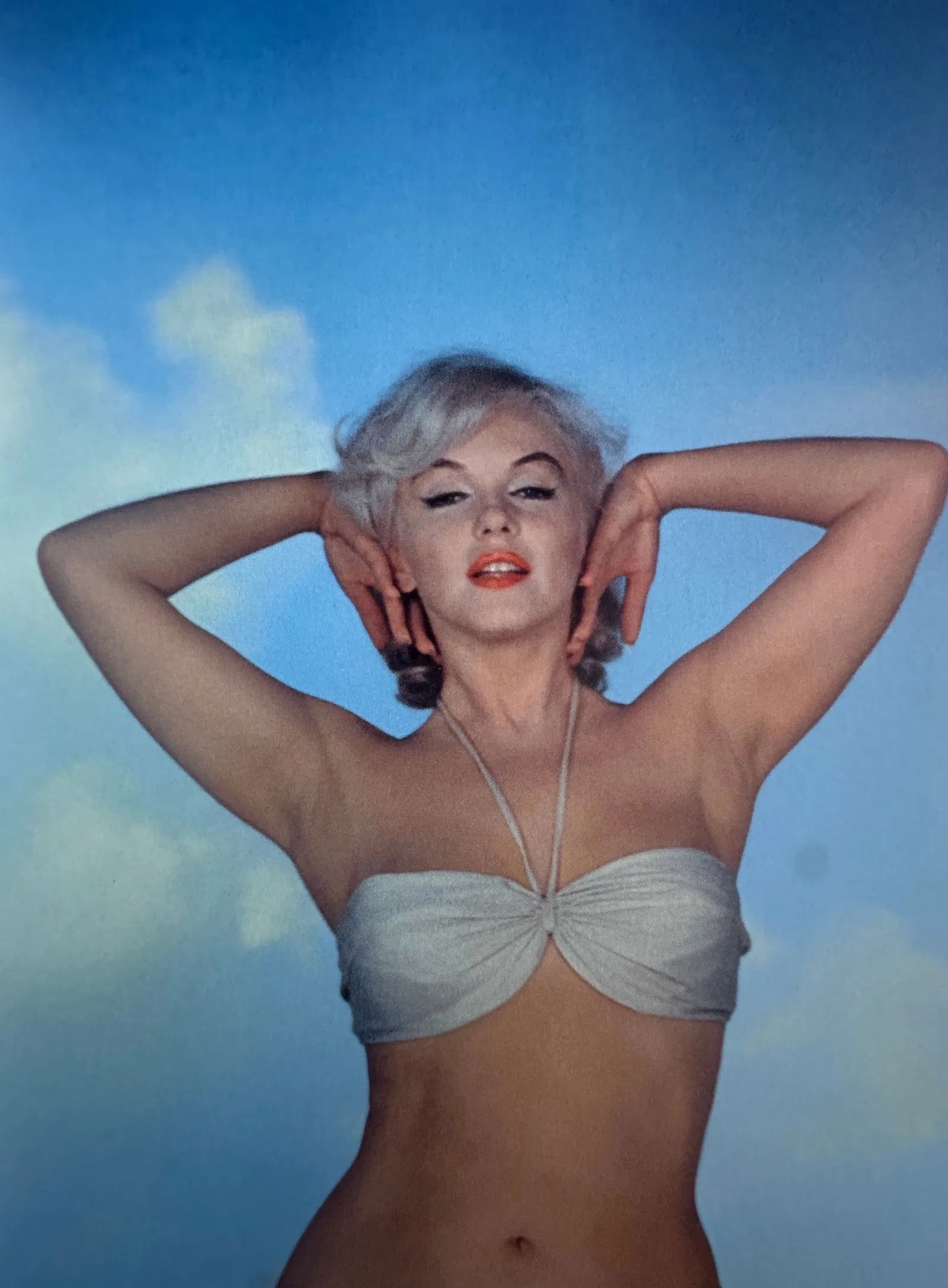 Eve Arnold (American, 1912-2012) Marilyn Monroe Print: Eve Arnold (American, 1912-2012) Marilyn Monroe in Water Print. Printed in Belgium. 9.60 x 6.75 inches. Please be aware that all lots in our auctions are sold "AS IS," in accordance with the Terms & C