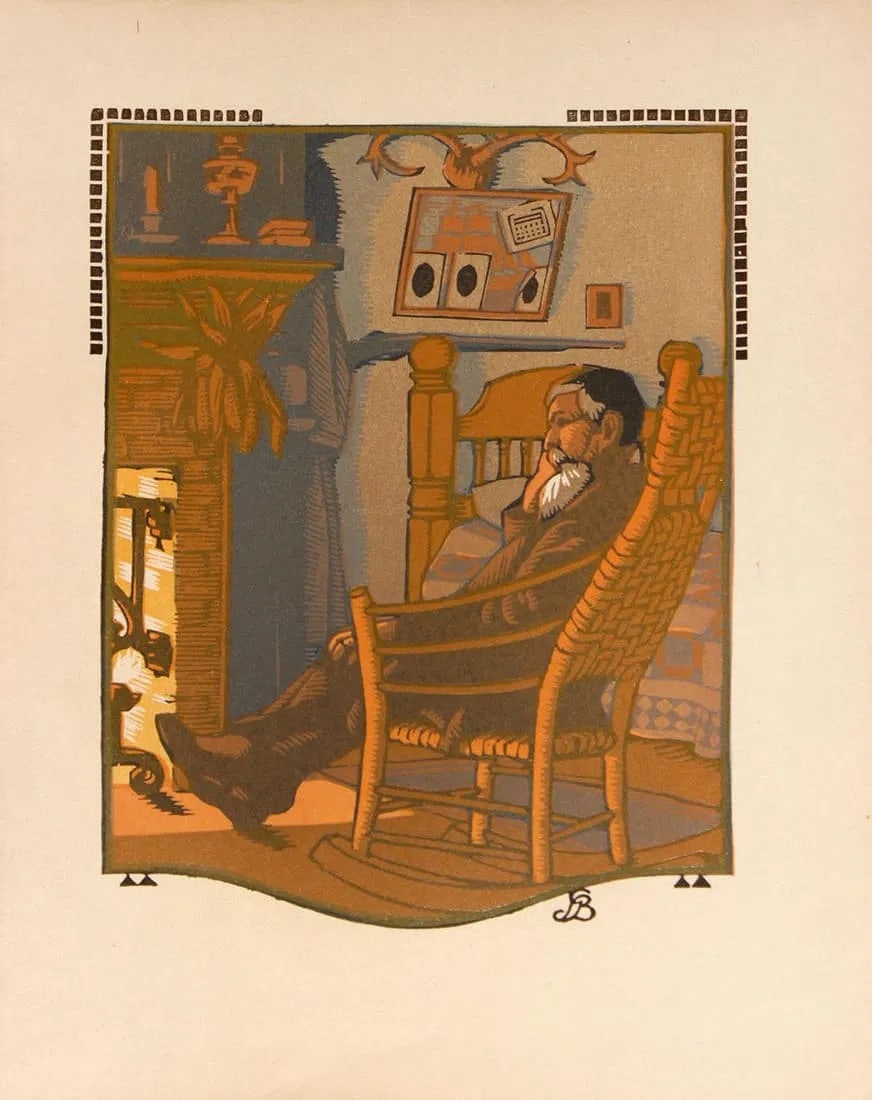 Gustave Baumann (American, 1881-1971) Woodcut (1 of 3)