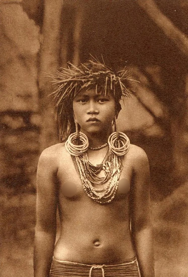 Prof. A.W. Nieuwenhuis (Dutch, 1864-1953) Print: Prof. A. W. Nieuwenhuis (Dutch, 1864-1953) Print. A. W. NIEUWENHUIS (Dutch, 1864-1953) Print. Kajan Girl from Borneo. Printed in 1925. 4.50 x 6.50 inches. Please be aware that all lots in our