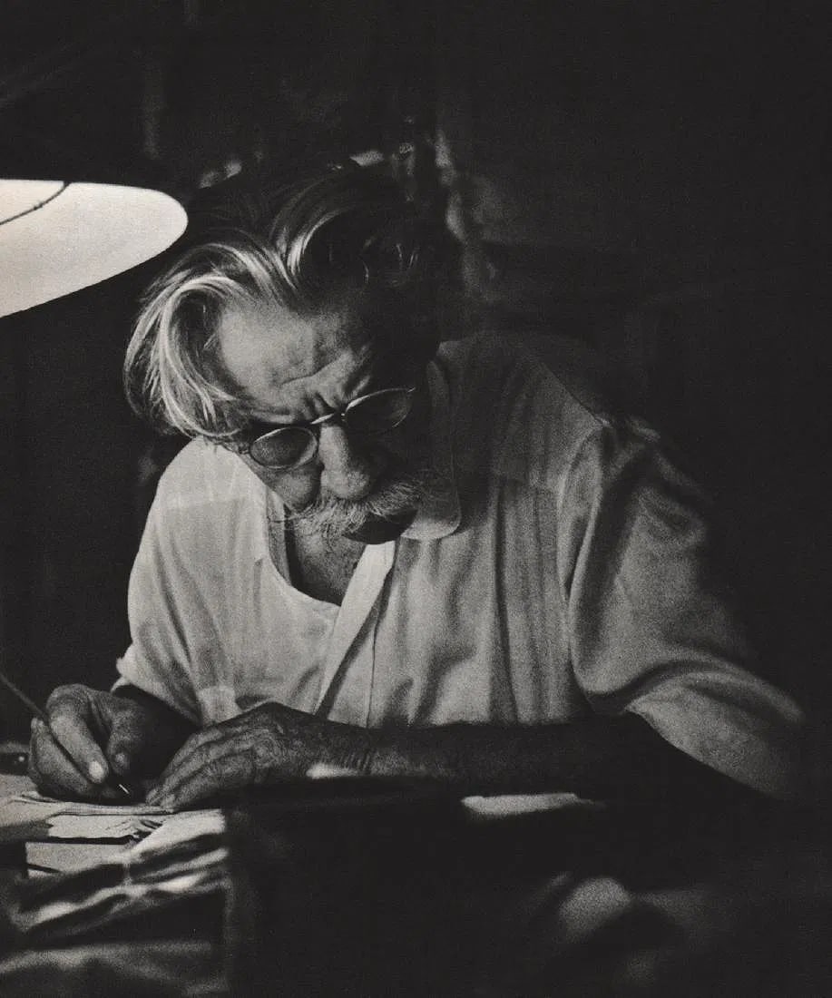 W. Eugene Smith (American, 1918-1978 ) Print: W. Eugene Smith (American, 1918-1978 ) Print. EUGENE SMITH (American, 1918-1978 ) Print. Dr. Albert Schweitzer, "1954". Printed in 1960. 9.50 x 11.50 inches. Please be aware that all lots in our aucti