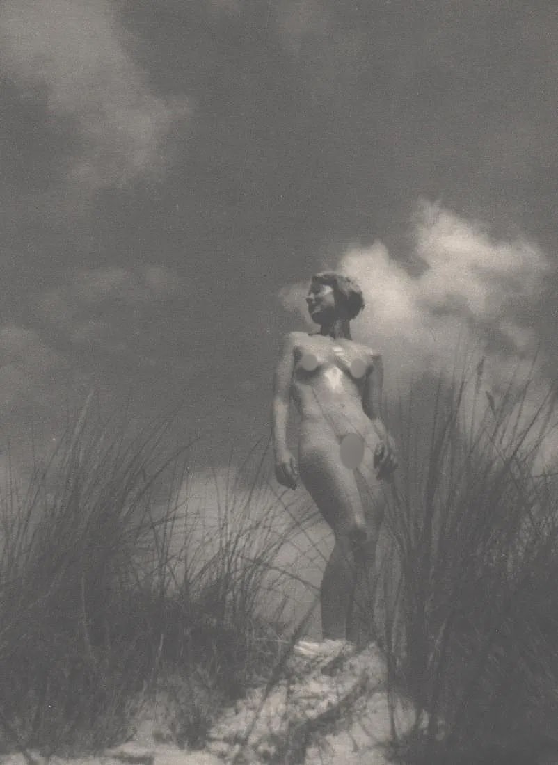 H. Von Perckhammer (Tyrolean, 1895-1965) Print: H. Von Perckhammer (Tyrolean, 1895-1965) Print. Nude in the Tall Grass. Printed in 1933. 7.00 x 9.25 inches. Please be aware that all lots in our auctions are sold "AS IS," in accordance with the