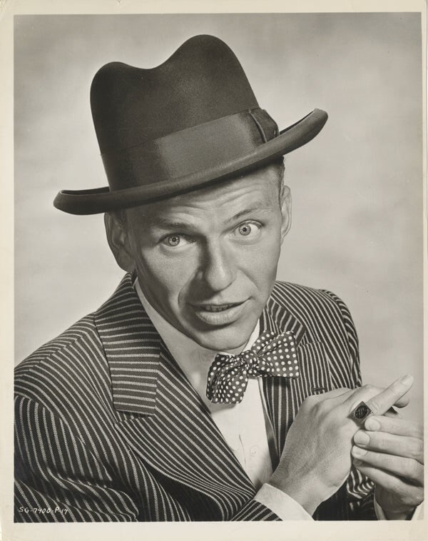 Frank Sinatra (American, 1915-1998) Silver Gelatin (1 of 2)