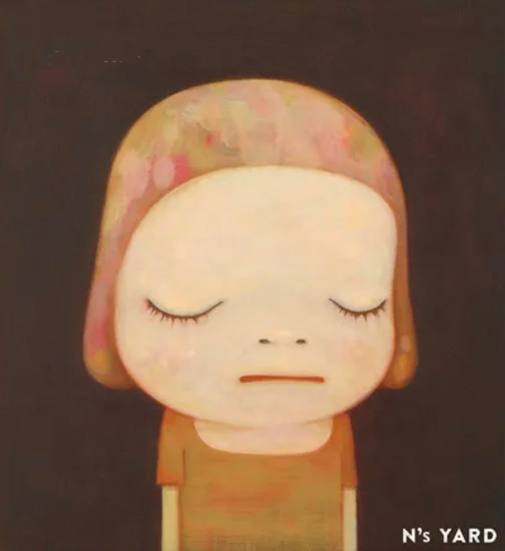 Yoshitomo Nara (Japanese, b. 1959) Poster: Yoshitomo Nara (Japanese, b. 1959) Poster. Dead of Night. Please be aware that all lots in our auctions are sold "AS IS," in accordance with the Terms & Conditions of the Auction. All "dates" inside