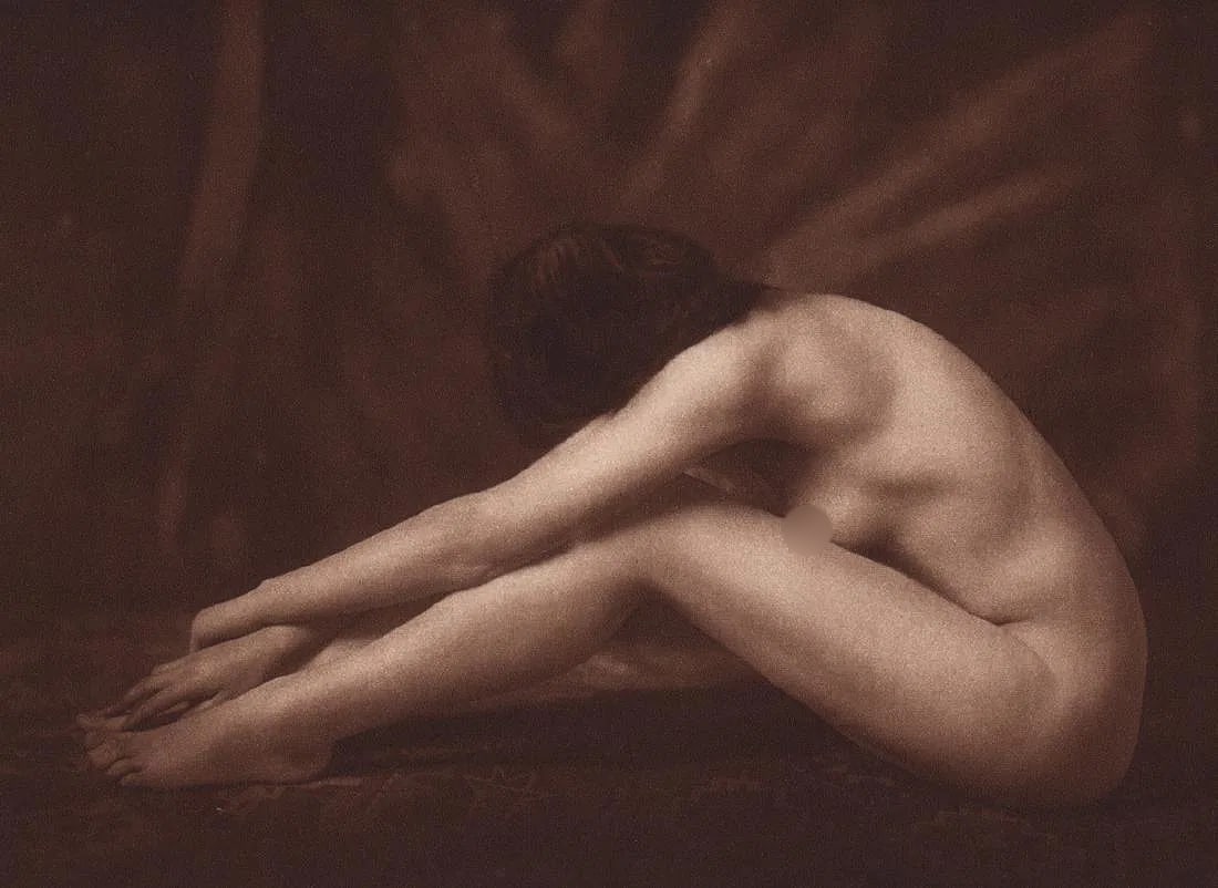 Frieda Riess (German,1890 – C. 1955) Print: Frieda Riess (German,1890 – C. 1955) Print. German Nude. Printed in 1925. 8.25 x 6.00 inches. Please be aware that all lots in our auctions are sold "AS IS," in accordance with the Terms &