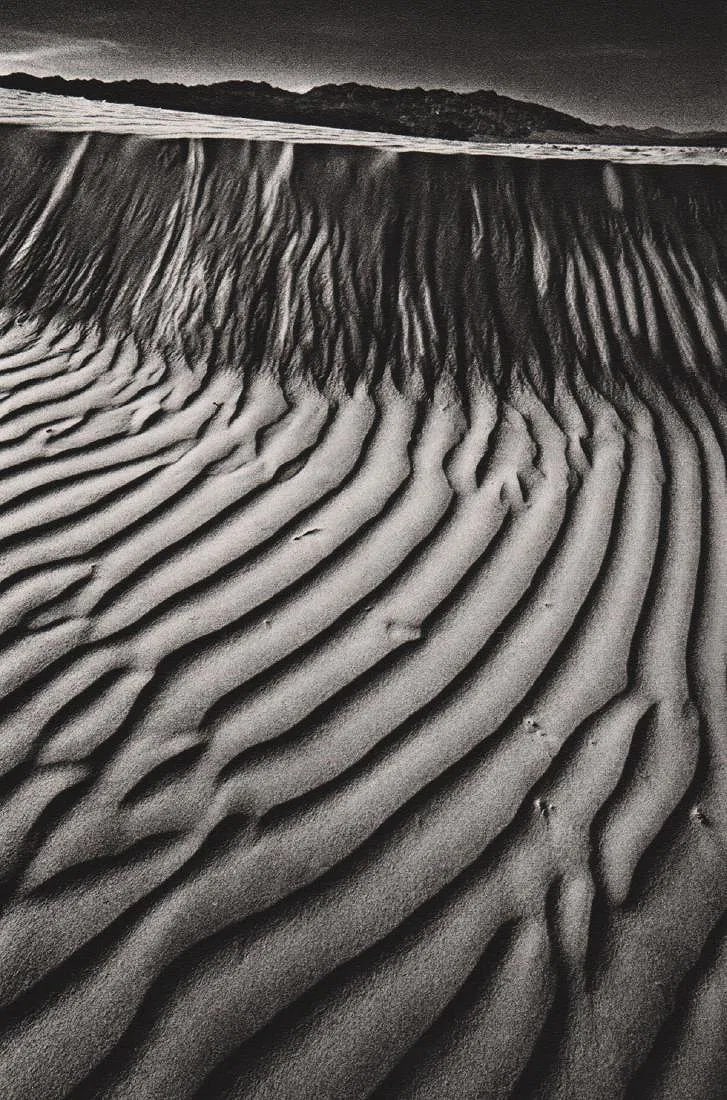 Jeanloup Sieff (France,1933-2000) Print: Jeanloup Sieff (France,1933-2000) Print. Death Valley, "1977". Printed in 1983. 5.75 x 8.75 inches. Please be aware that all lots in our auctions are sold "AS IS," in accordance with the Terms &