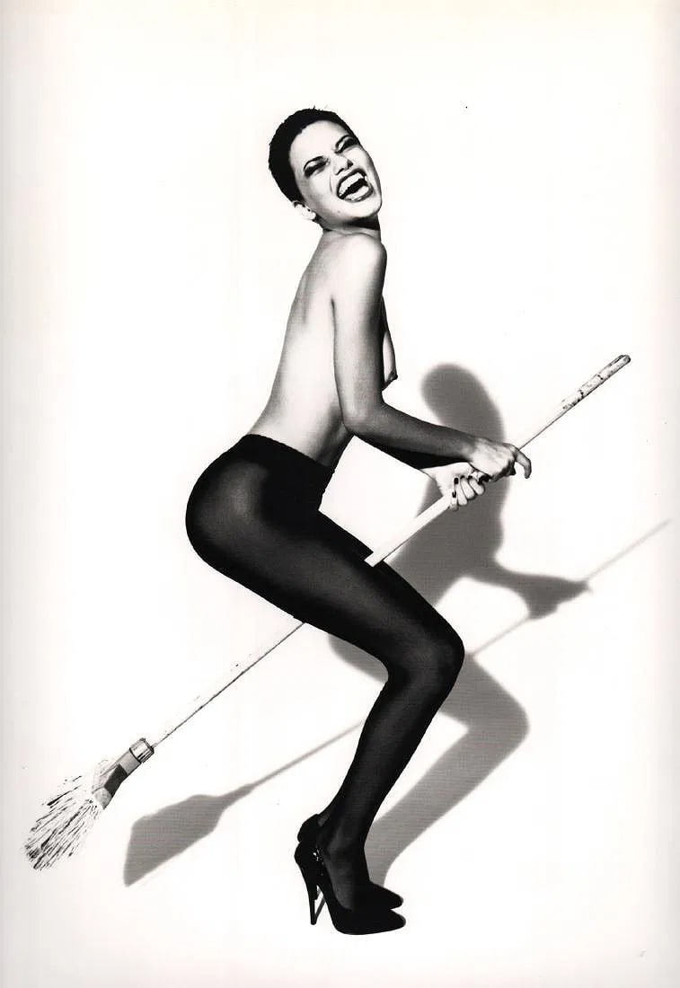 Ellen Von Unwerth (German, b. 1954) Print: Ellen Von Unwerth (German, b. 1954) Print. Adrian Lima for 'Wicked' 1997. Printed in 1999. 13.00 x 17.50 inches. Please be aware that all lots in our auctions are sold "AS IS," in accordance with the