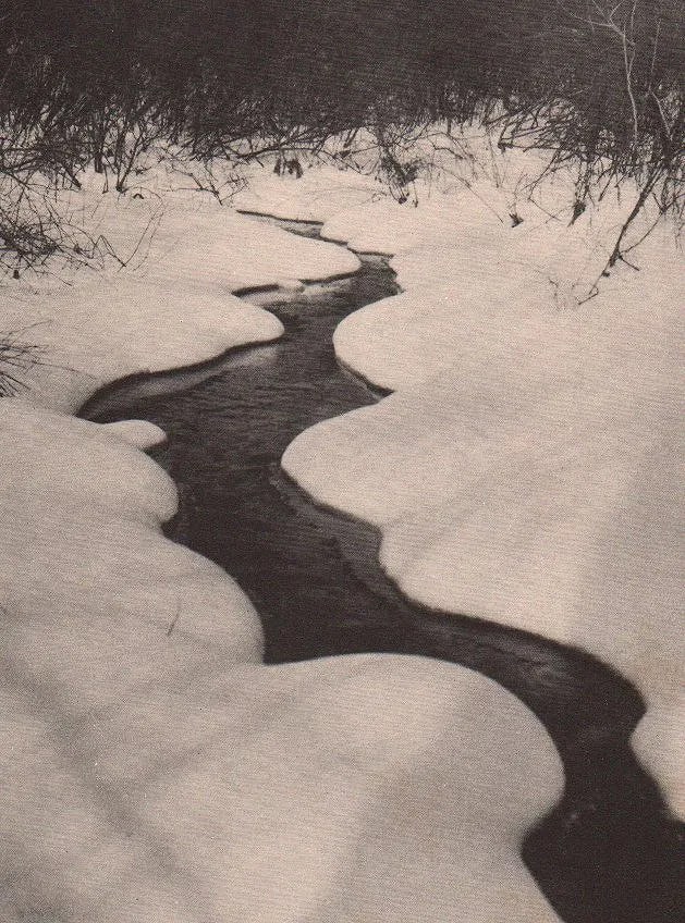 Frank Fraprie (American,1874-1951 ) Print: Frank Fraprie (American,1874-1951 ) Print. Fresh Snow. Printed in 1937. 6.50 x 8.50 inches. Please be aware that all lots in our auctions are sold "AS IS," in accordance with the Terms & Conditions