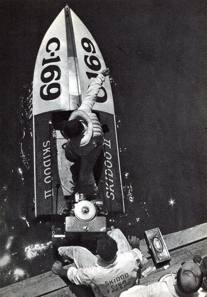 Clarence Slifer (American,1904 -1993 ) Print: Clarence Slifer (American,1904 -1993 ) Print. Skidoo II. Printed in 1935. 6.50 x 10.00 inches. Please be aware that all lots in our auctions are sold "AS IS," in accordance with the Terms & Conditions