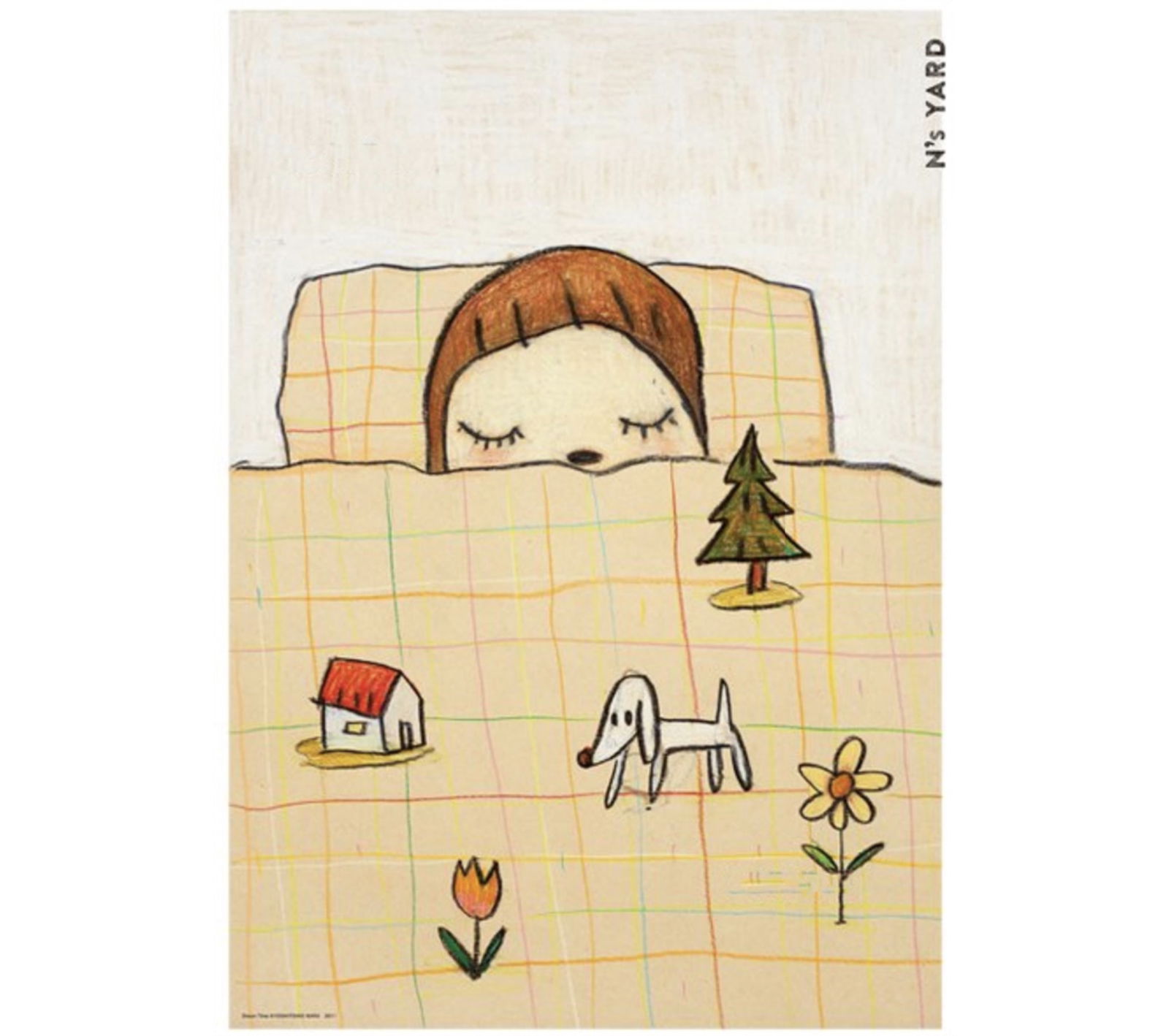 Yoshitomo Nara (Japanese, b. 1959) Poster: Yoshitomo Nara (Japanese, b. 1959) Poster. Dream Time. Please be aware that all lots in our auctions are sold "AS IS," in accordance with the Terms & Conditions of the Auction. All "dates" inside