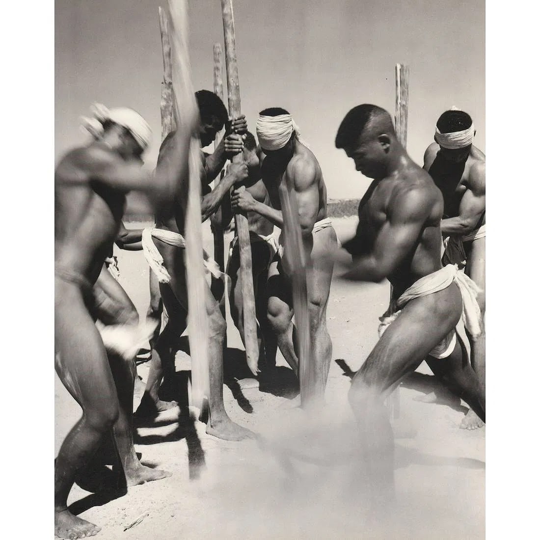 Gian Paolo Barbieri (Italian, b. 1938) Print: Gian Paolo Barbieri (Italian, b. 1938) Print. Tamping the Paths after a Rain. Printed in 1990's. 13.00 x 10.00 inches. Please be aware that all lots in our auctions are sold "AS IS," in accordance