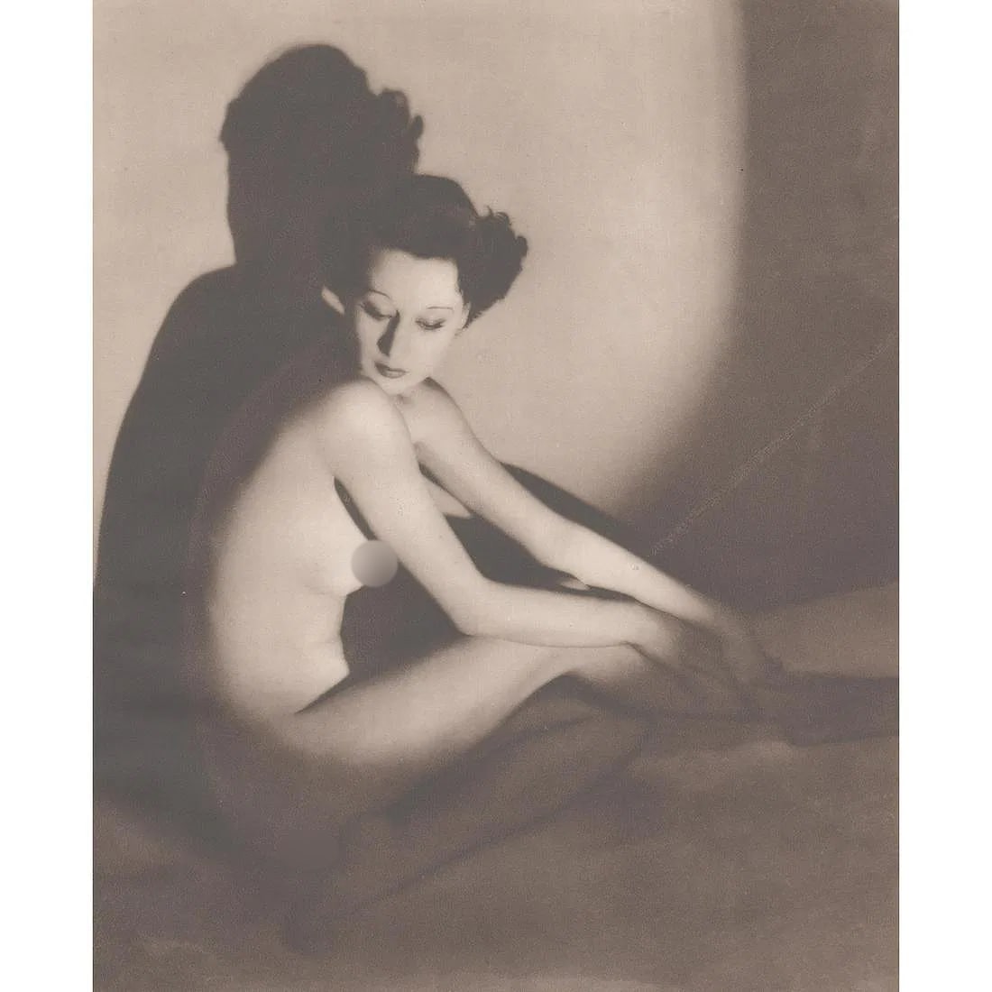 John Everard (British, 1876–1947) Print: John Everard (British, 1876–1947) Print. Shadows. Printed in 1930's. 11.25 x 9.25 inches. Please be aware that all lots in our auctions are sold "AS IS," in accordance with the Terms & Conditions of