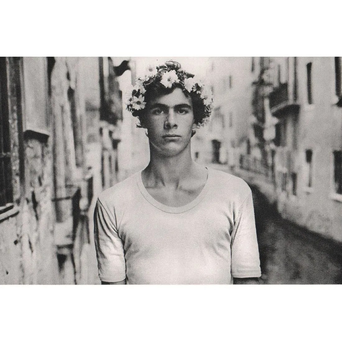 Duane Michals (American, b. 1932) Print: Duane Michals (American, b. 1932) Print. Venice. Printed in 1970's. 4.25 x 6.50 inches. Please be aware that all lots in our auctions are sold "AS IS," in accordance with the Terms & Conditions of the