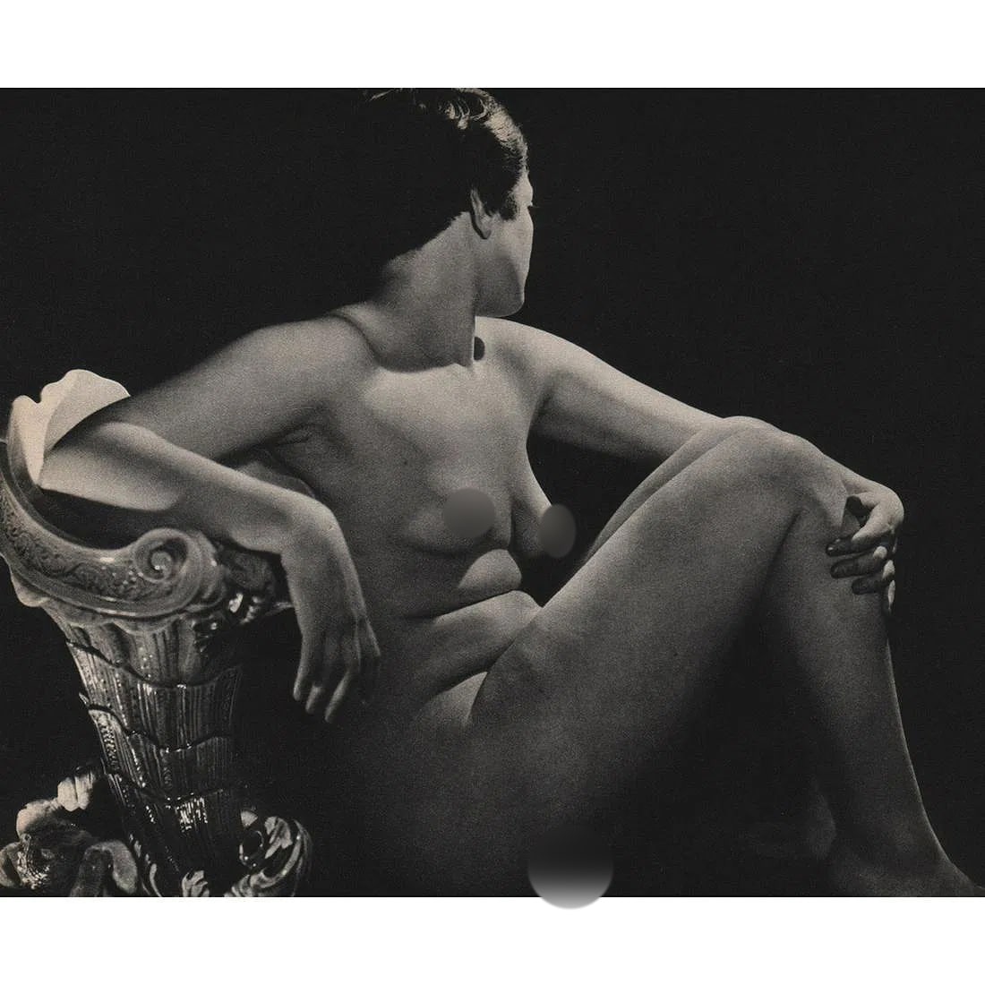 George Platt-Lynes (American, 1907 – 1955) Print: George Platt-Lynes (American, 1907 – 1955) Print. Nude. Printed in 1930's. 7.50 x 9.00 inches. Please be aware that all lots in our auctions are sold "AS IS," in accordance with the Terms & Conditio