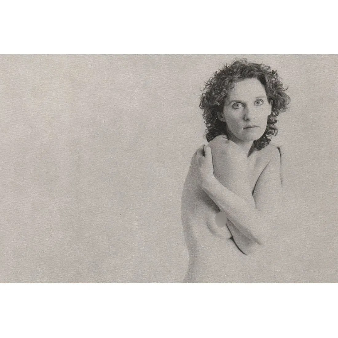 Joyce Tenneson (American, b. 1945) Print: Joyce Tenneson (American, b. 1945) Print. Self Portrait, "1984". Printed in 1980's. 5.00 x 7.75 inches. Please be aware that all lots in our auctions are sold "AS IS," in accordance with the Terms &