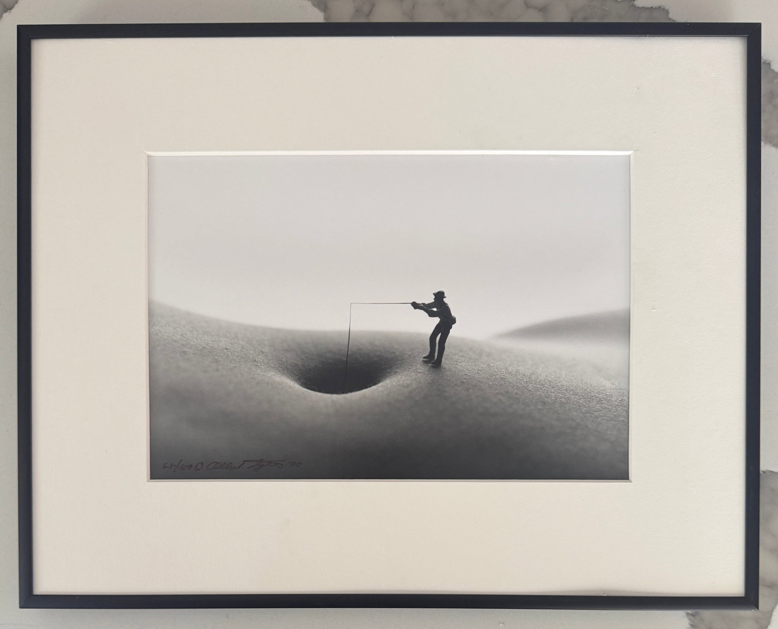 Allan I. Teger (American, 1934-2015) Print: Allan I. Teger (American, 1934-2015) Photograph. Bodyscapes, Fishing, Nude. Edition 88/500. Signed in 2000. 11.00 x 14.00 inches. Please be aware that all lots in our auctions are sold "AS IS," in acc