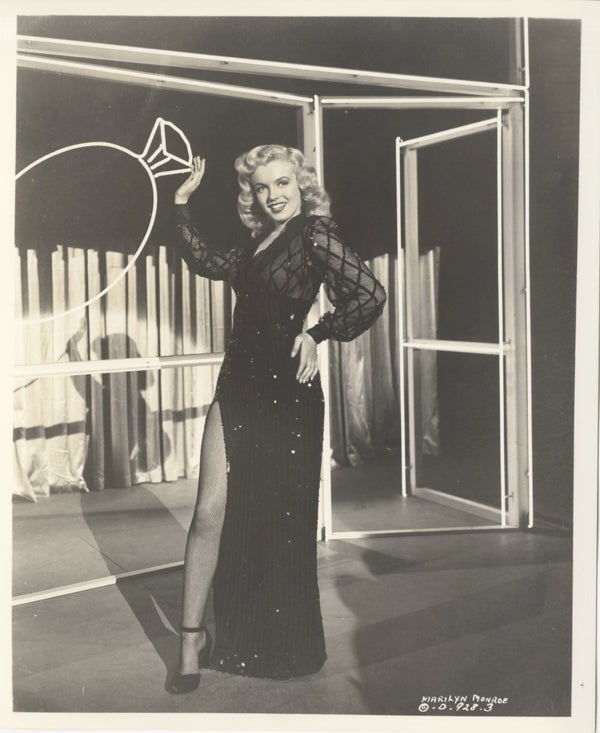 Marilyn Monroe (American, 1926-1962) Silver Gelatin: Marilyn Monroe (American, 1926-1962) Silver Gelatin. From the fil, "Ladies of the Chorus "1948". Vintage. 8.00 x 10.00 inches. Please be aware that all lots in our auctions are sold "AS IS," in accord