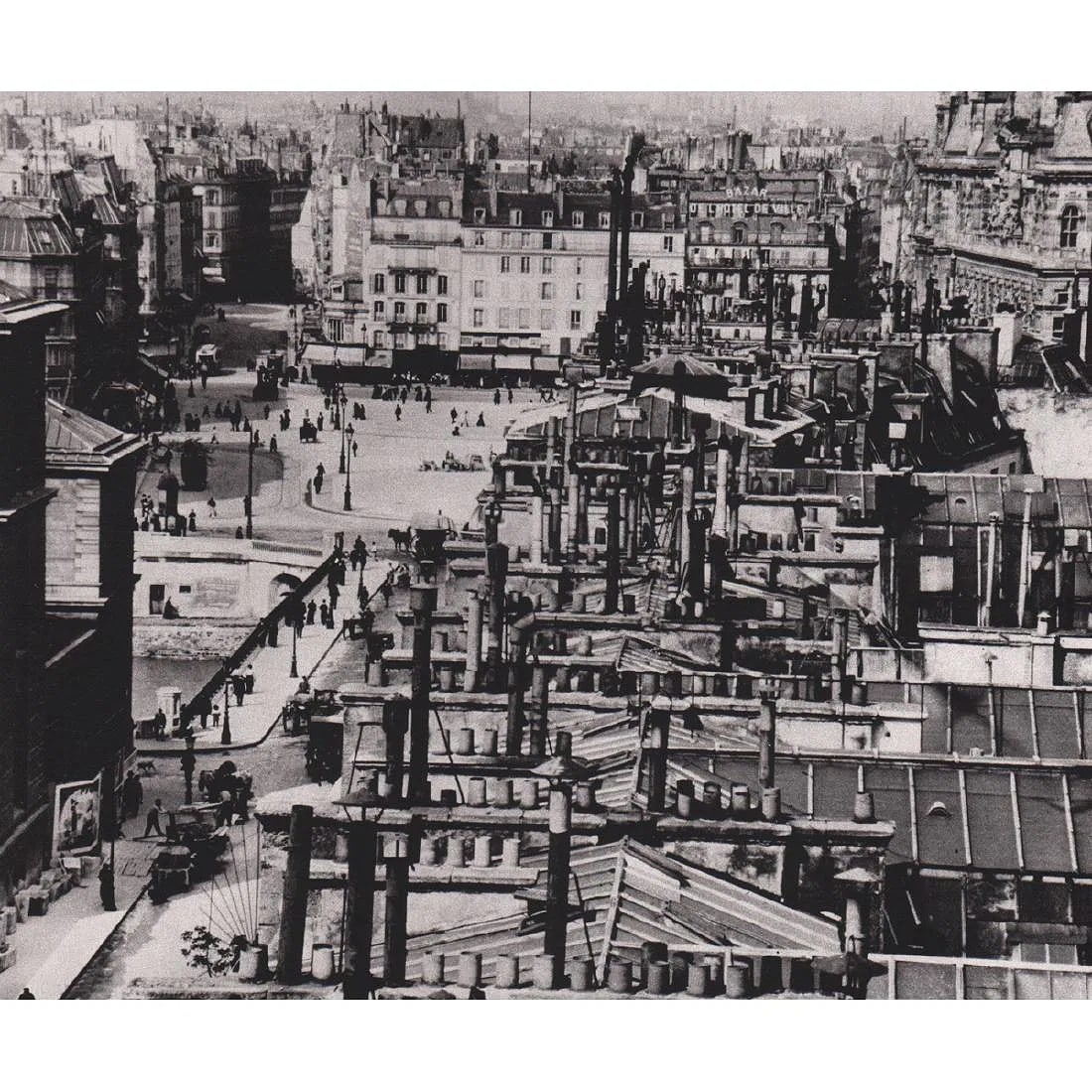 Alvin Langdon Coburn (American, 1882- 1966) Print: Alvin Langdon Coburn (American, 1882- 1966) Print. Toits de Paris. Printed in 1980's. 8.00 x 6.75 inches. Please be aware that all lots in our auctions are sold "AS IS," in accordance with the Terms &