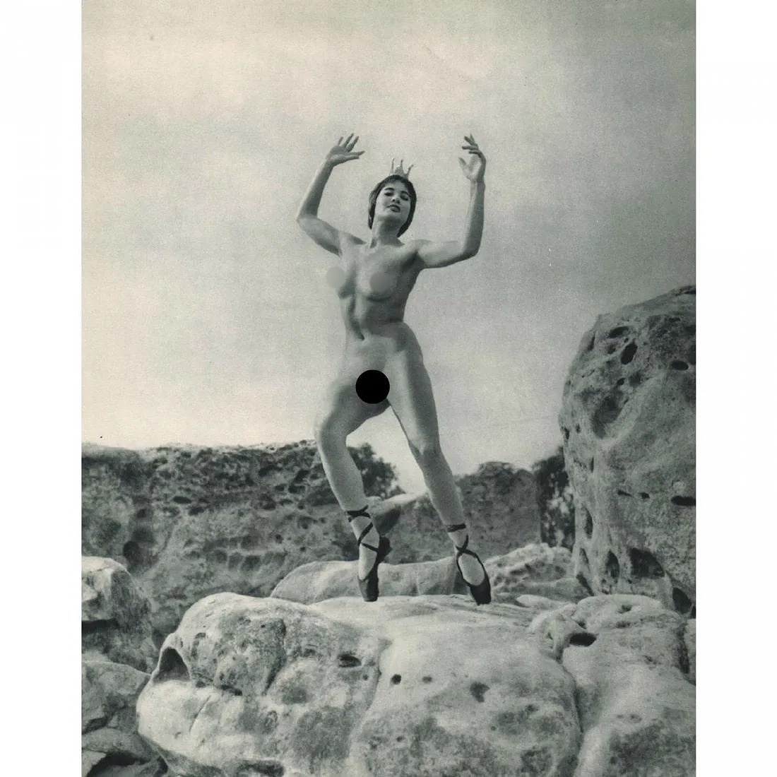 Del Solar Print: Del Solar Print. Nude. Printed in 1950's. 8.50 x 10.50 inches. Please be aware that all lots in our auctions are sold "AS IS," in accordance with the Terms & Conditions of the Auction. All "dates" ins