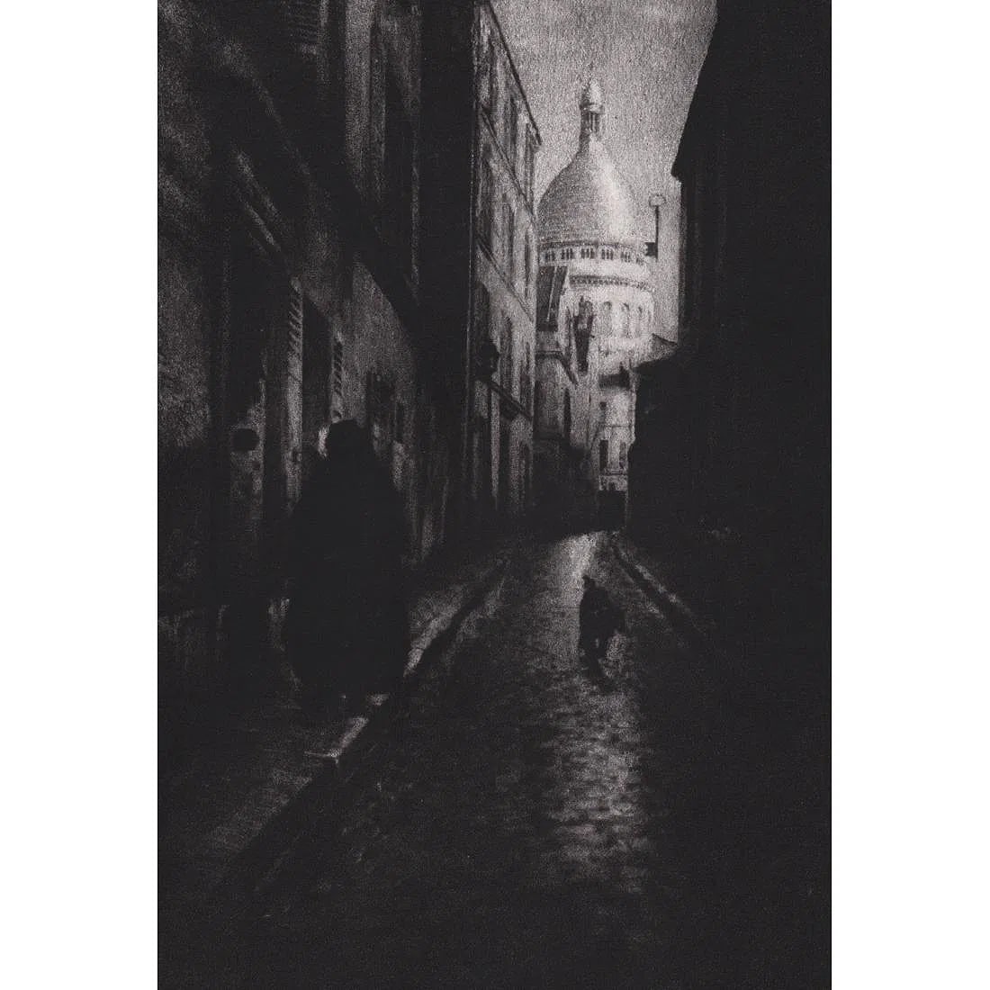 Robert Demachy (France, 1859–1936 ) Print: Robert Demachy (France, 1859–1936 ) Print. Rue Saint-Rustique. Printed in 1980's. 7.50 x 11.00 inches. Please be aware that all lots in our auctions are sold "AS IS," in accordance with the Terms &