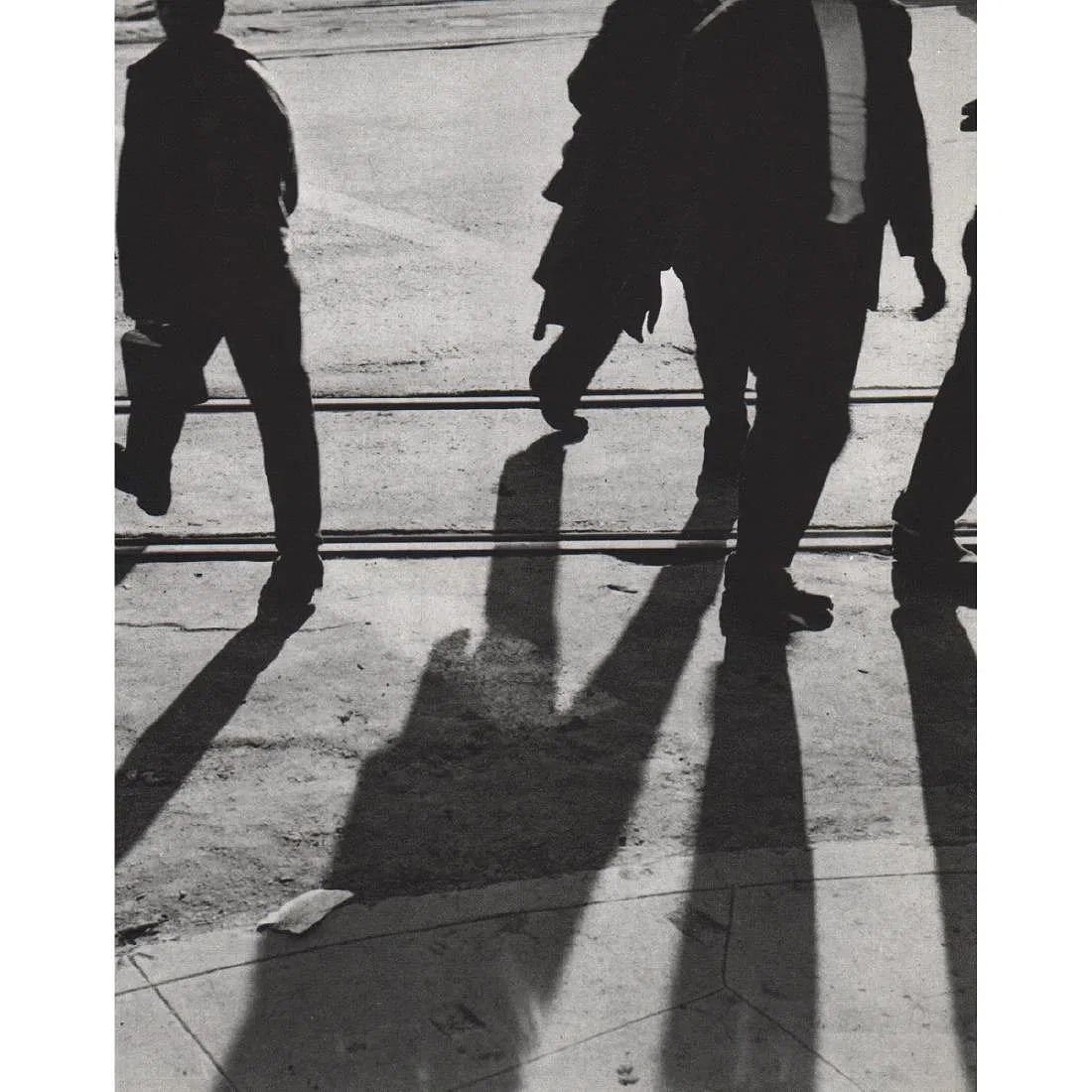 Dorothea Lange (American,1895-1965 ) Print: Dorothea Lange (American,1895-1965 ) Print. End of Shift. Printed in 1960's. 9.00 x 12.75 inches. Please be aware that all lots in our auctions are sold "AS IS," in accordance with the Terms &