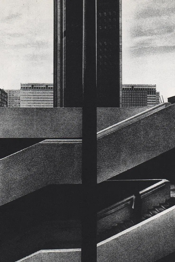 Bernard Descamps (French, b. 1947 ) Print (1 of 1)