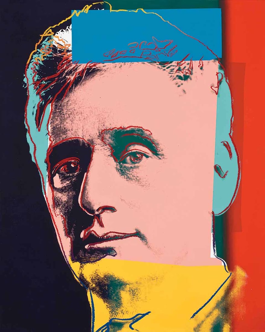 Andy Warhol (American, 1928-1987) Silkscreen: Andy Warhol (American, 1928-1987) Silkscreen. Louis Brandeis, FS.II 230, Portrait of Jews of the Twentieth Century. 32.00 x 40.00 inches. Please be aware that all lots in our auctions are sold "AS
