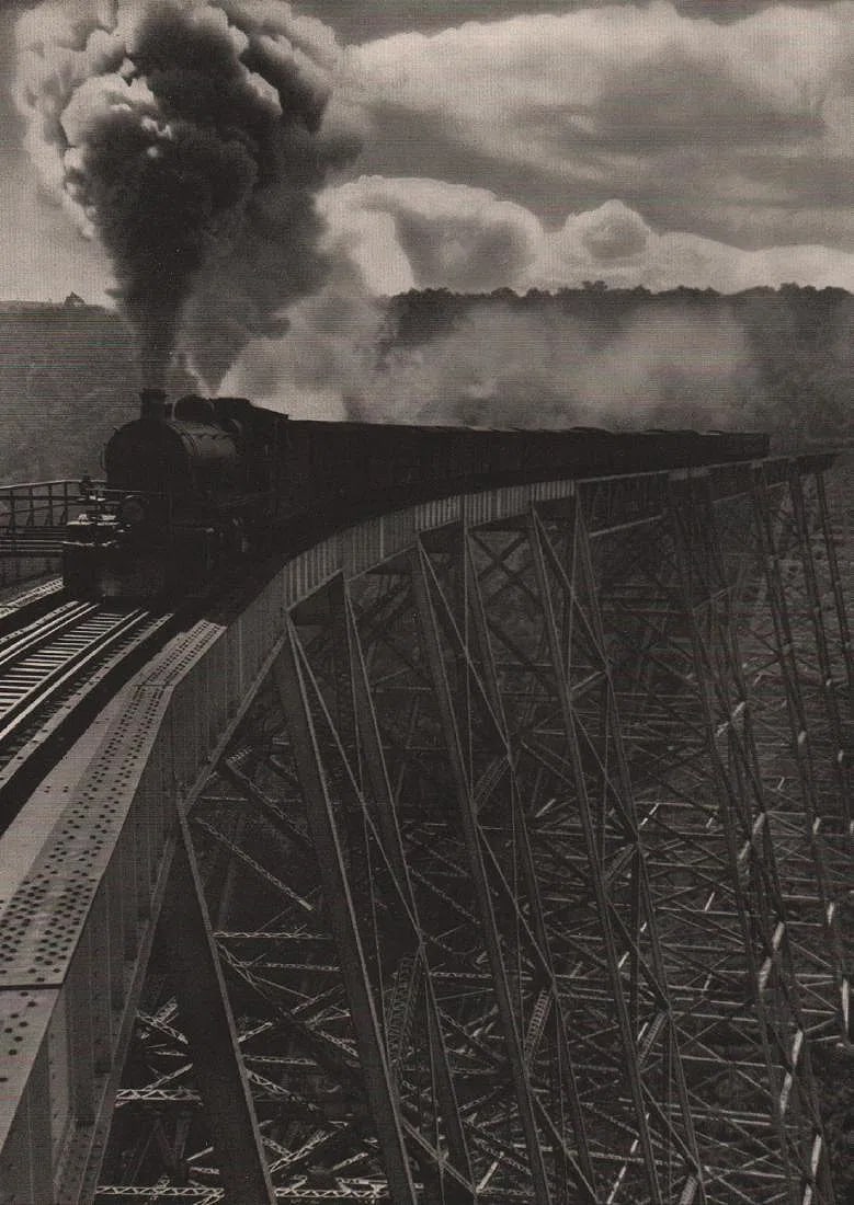 Alfred Nawrath (Norway,1890 -1970 ) Print: Alfred Nawrath (Norway,1890 -1970 ) Print. Gokteik-Viadukt. Printed in 1936. 8.5” x 6” inches. Please be aware that all lots in our auctions are sold "AS IS," in accordance with the Terms