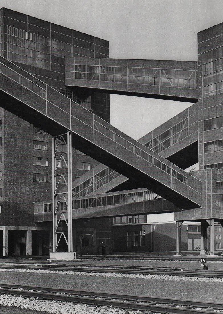 Albert Renger-Patzsch (German, 1897-1966)) Print: Albert Renger-Patzsch (German, 1897-1966)) Print. 'Germania' Dortmund-Ruhrgebiet. Printed in 1978. 5.75 x 8.00 inches. Please be aware that all lots in our auctions are sold "AS IS," in accordance