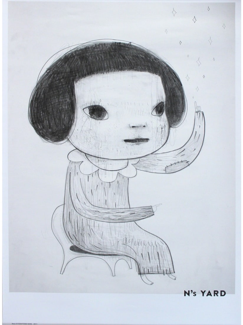 Yoshitomo Nara (Japanese, b. 1959) Poster: Yoshitomo Nara (Japanese, b. 1959) Poster. News. Please be aware that all lots in our auctions are sold "AS IS," in accordance with the Terms & Conditions of the Auction. All "dates" inside