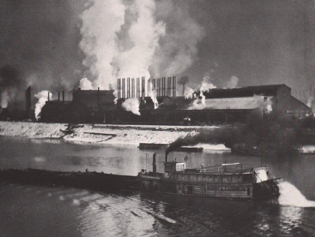 Alvin Langdon Coburn (American ,1882 -1966) Print: Alvin Langdon Coburn (American ,1882 -1966) Print. Pillars of Smoke. Printed in 1962. 7.50 x 5.75 inches. inches. Please be aware that all lots in our auctions are sold "AS IS," in accordance with