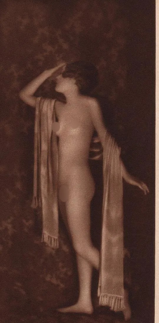 E.O. Hoppe (British,1878-1972) Print: E. O. Hoppe (British,1878-1972) Print. O. HOPPE (British,1878-1972) Print. Nude,. Printed in 1925. 4.00 x 8.25 inches. inches. Please be aware that all lots in our auctions are sold "AS IS," in accord