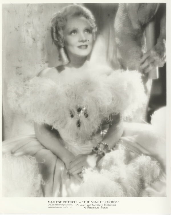 Marlene Dietrich (German-American, 1901-1992) Silver Gelatin: Marlene Dietrich (German-American, 1901-1992) Silver Gelatin. 1934. 8.00 x 10.00 inches. Please be aware that all lots in our auctions are sold "AS IS," in accordance with the Terms & Conditions of