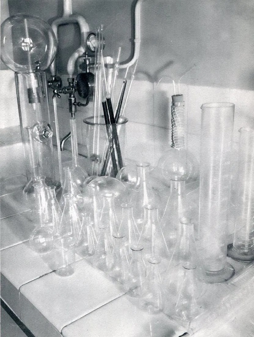 Germaine Krull (Poland, 1897-1985 ) Print: Germaine Krull (Poland, 1897-1985 ) Print. Laboratory Glass. Printed in 1932. 6.25 x 8.50 inches. Please be aware that all lots in our auctions are sold "AS IS," in accordance with the Terms &