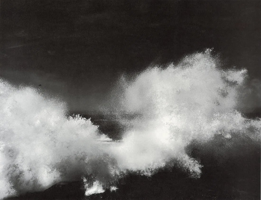 Ansel Adams (American, 1902-1984) Print: Ansel Adams (American, 1902-1984) Print. Surf, Point Lobos State Reserve, "1963". Printed in 1974. 15.05 x 11.55 inches. Please be aware that all lots in our auctions are sold "AS IS," in accordance