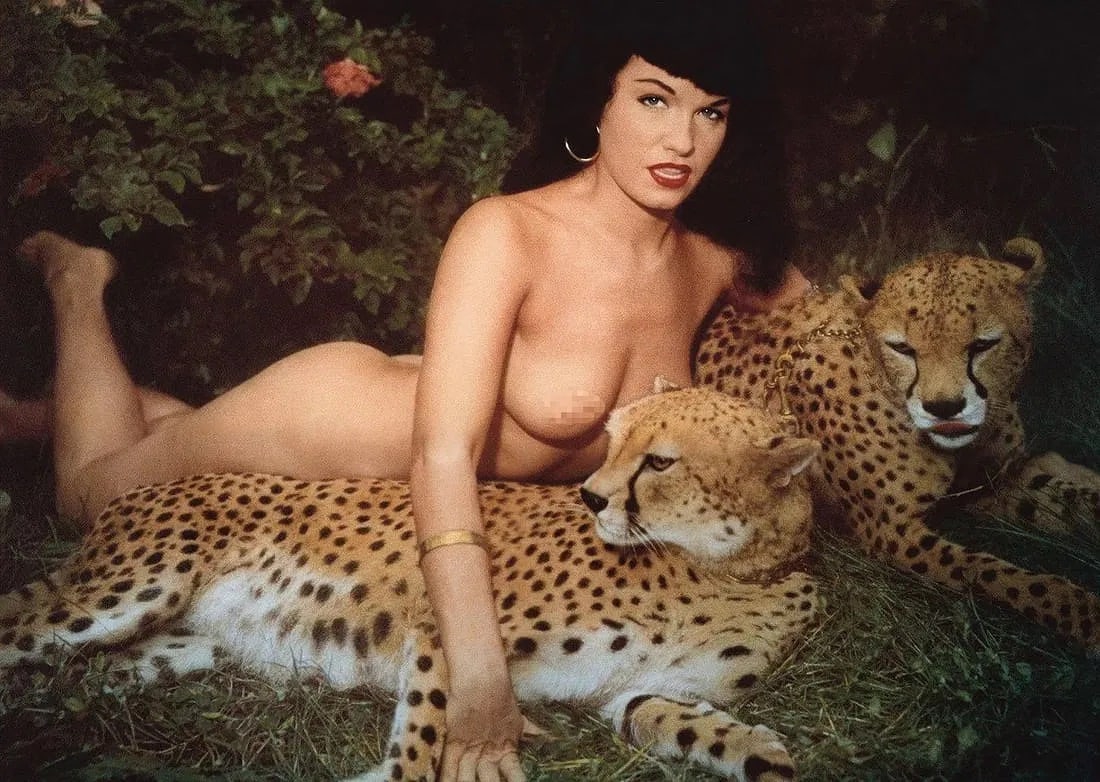 Bunny Yeager (American, 1929-2014) Print: Bunny Yeager (American, 1929-2014) Print. Bettie Page, "1954". 16.00 x 20.00 inches. Edition of 75. Please be aware that all lots in our auctions are sold "AS IS," in accordance with the Terms &