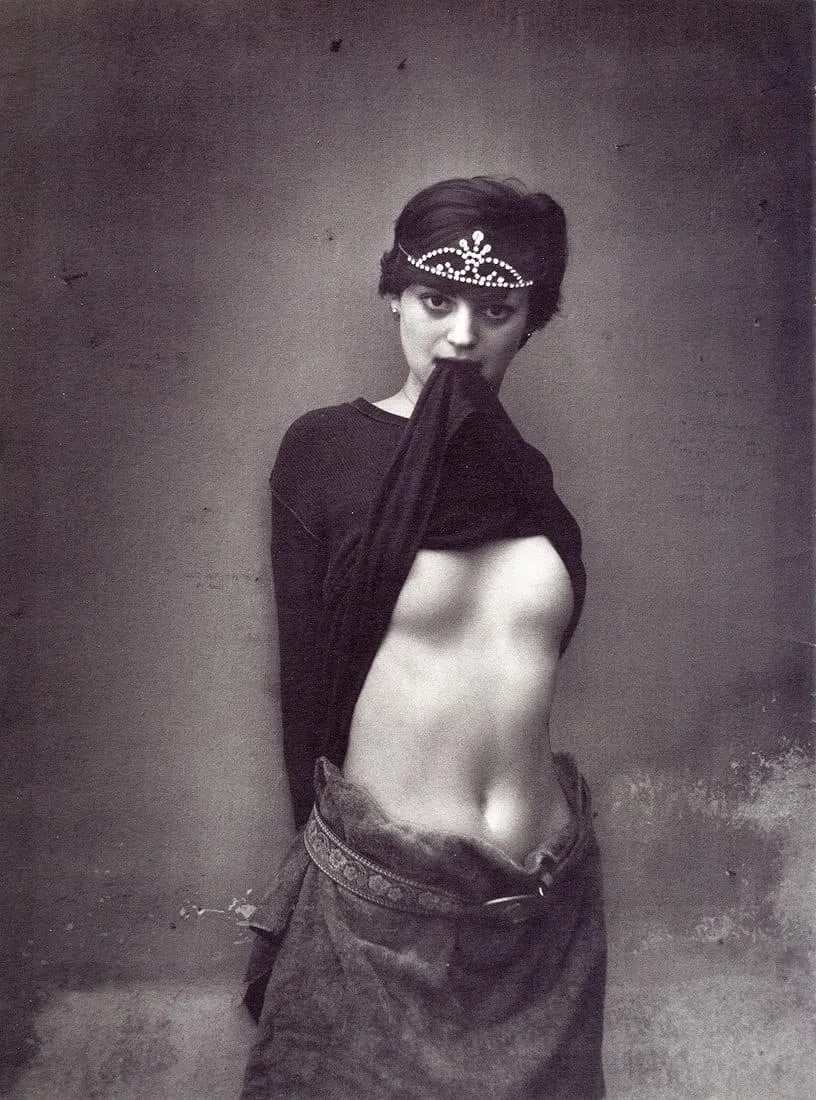 Jan Saudek (Czech, b. 1935) Print: Jan Saudek (Czech, b. 1935) Print. Marie No. 142, "1972". Printed in 1998. 8.70 x 11.75 inches. Please be aware that all lots in our auctions are sold "AS IS," in accordance with the Terms & Condition