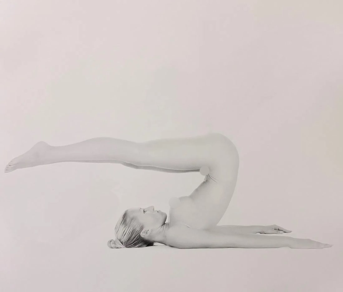 Flexibility, Nude, Print: Flexibility, Nude, Print. Jonathan Harrington (American). Printed in 2015, Canada. 11.00 x 11.00 inches. Please be aware that all lots in our auctions are sold "AS IS," in accordance with the Terms &