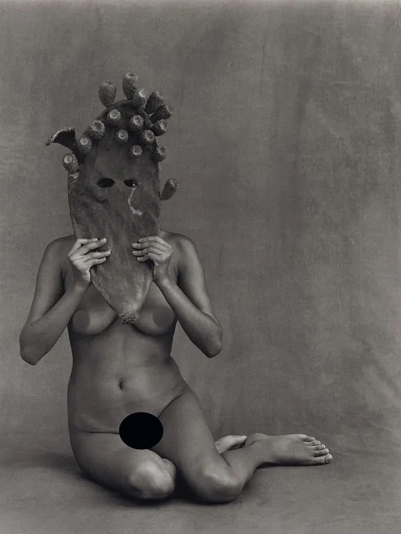 Flor Garduno (Mexican, b. 1957) Print: Flor Garduno (Mexican, b. 1957) Print. La Nopala, Mexico, "1988". Printed in 2002. 7.90 x 10.50 inches. Please be aware that all lots in our auctions are sold "AS IS," in accordance with the Terms &