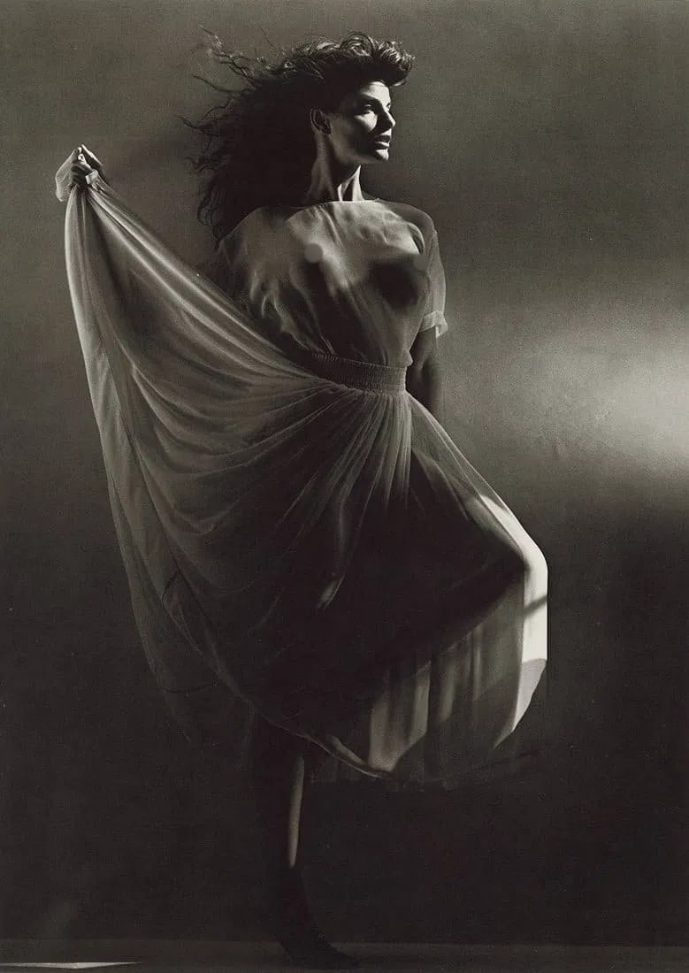 Greg Gorman (American, b. 1949) Print: Greg Gorman (American, b. 1949) Print. Joan Severance, Los Angeles, "1988". Printed in 1989. 9.15 x 12.95 inches. Please be aware that all lots in our auctions are sold "AS IS," in accordance with